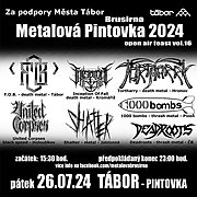 Metalová Brusírna na Pintovce 2024 - předprodej limitované edice lístků!