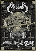 Posledních 20 levnějších vstupenek na koncert SABBAT, GRUESOME, SNĚŤ, KROLOK a BAHRATAL!