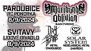 Koncert kapel DAY BEFORE, SOLAR SYSTEM a MORIBUND OBLIVION v pardubickém klubu Ponorka