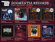Vinyly BLOOD INCANTATION, NECROCOCK a SCHIZOPHRENIA vychází na Doomentia Records!