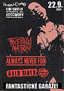 A.N.F., FACEPALM NATION, RAID SIREN 22. 9. 2024 v Bratislavě