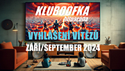 Vyhlášení vítězů zářijové hitparády Kluboofka TV