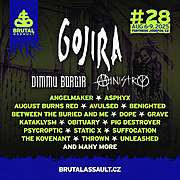 Prvních 20 kapel na Brutal Assault 2025 oznámeno: GOJIRA, DIMMU BORGIR, MINISTRY i várka old-school death metalu
