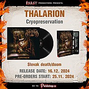 Letošní album THALARION “Cryopreservation” vyjde na vinylu a kazetě u Pařát Productions