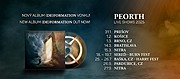 PEORTH - "(De)formation" - dokument z nahrávania albumu