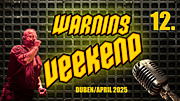 WARNING VEEKEND duben 2025