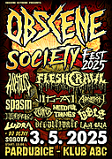 Obscene Society Fest 2025 už tuto sobotu