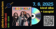 DEAD DANIELS pokřtí nové CD na řece Vltavě