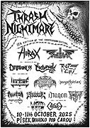 Posledních pár vstupenek na THRASH NIGHTMARE 2025!