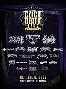 Czech Death Fest 2026 sestavu zahušťuje holandskými a švédskými deathmetalisty ROTPIT a SHINIGAMI