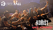 FREE FALL – nový videoklip „Kořist“ z festivalu Slovácké léto