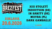 BŘEZFEST 2026 zve na XIII. STOLETÍ, DARK GAMBALLE  a další