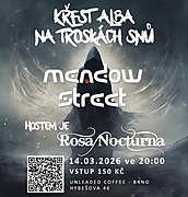 MEADOW STREET: Křest alba 14. března v Brně. Nový videoklip oživuje gotický rock a představuje titulní píseň