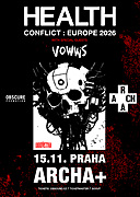 Digitální nihilismus a mechanický teror: Losangelští HEALTH v listopadu přivezou do pražské ARCHY+ definitivní soundtrack pro dystopickou současnost