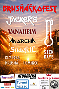 BRUSŇÁČKOFEST 2026 přináší rock, metal a skvělé občerstvení do Brusné