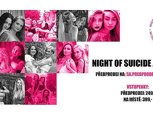 NIGHT OF SUICIDE ANGELS vol.VII aneb nejpotetovanější párty v Praze - info