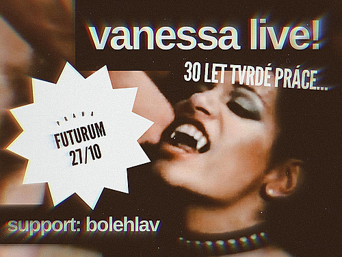 VANESSA oslaví 30 let na scéně v pražském klubu Futurum - info