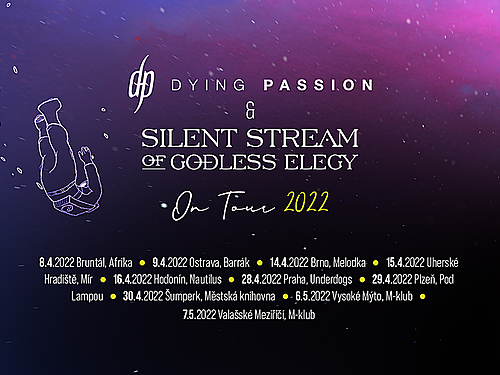 Aerosouls tour 2022 - SILENT STREAM OF GODLESS ELEGY a DYING PASSION - info