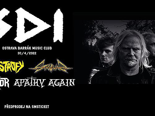 S.D.I., CATASTROFY, STAGEWAR, TENDR, APATHY AGAIN - info