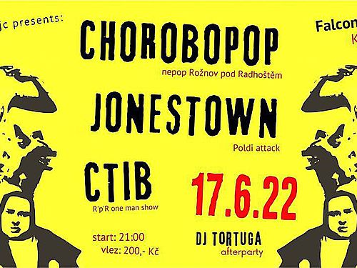 Ctib, JONESTOWN, CHOROBOPOP