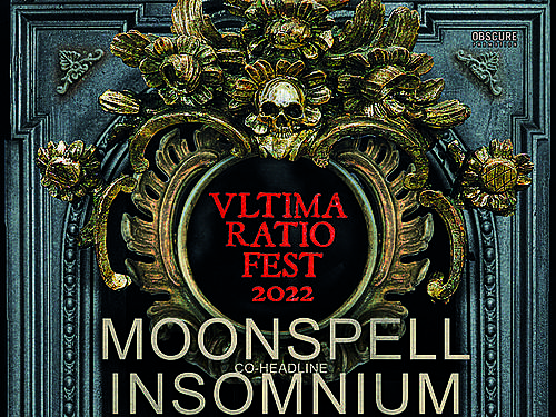 Ultima Ratio Fest 2022: MOONSPELL, INSOMNIUM, BORKNAGAR, WOLFHEART, HINAYANA - info