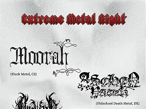 Extreme Metal Night nabídne pořádnou porci kvalitního black a death metalu s přesahy - info
