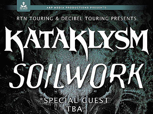 Keď sa spojí melodika a údernosť. KATAKLYSM a SOILWORK sa na spoločnom turné zastavia aj v Bratislave - info
