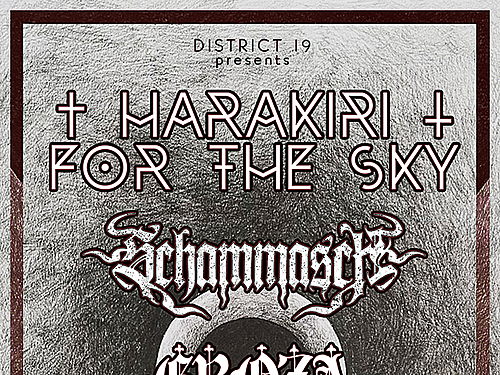 HARAKIRI FOR THE SKY, SCHAMMASCH, GROZA – info