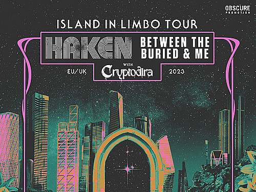 HAKEN & BETWEEN THE BURIED AND ME, CRYPTODIRA – info