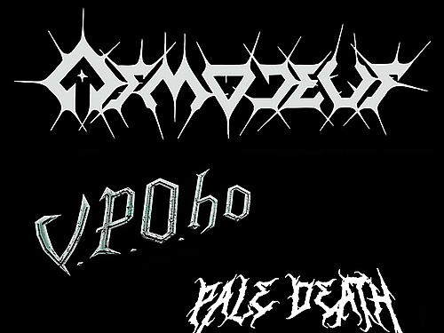 ASMODEUS, V.P.O.ho, DETHERITORY, PALE DEATH - info