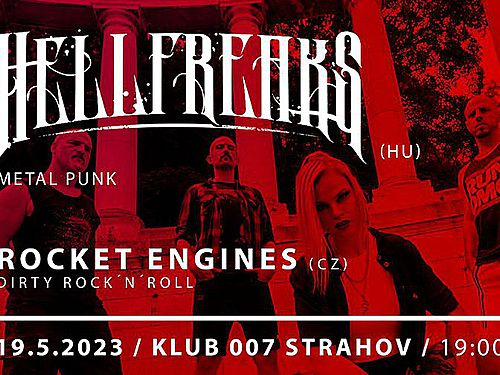 THE HELLFREAKS (hu), ROCKET ENGINES (cz) - info