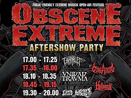 Obscene Extreme Aftershow Party - info 