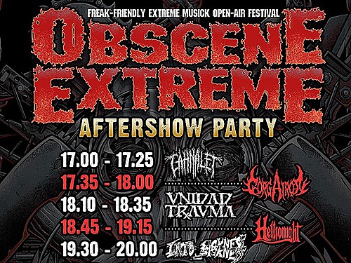 Obscene Extreme Aftershow Party - info