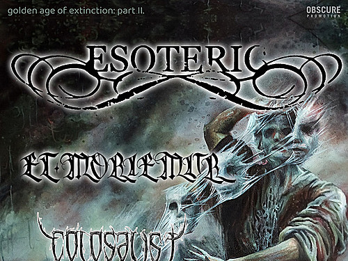 ESOTERIC, ET MORIEMUR, COLOSALIST, ABSTRACT – info