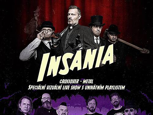 INSANIA chystá speciální koncert v pražském Paláci Akropolis - info