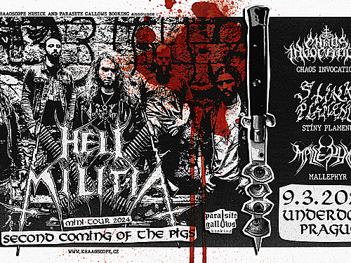 HELL MILITIA, CHAOS INVOCATION, STÍNY PLAMENŮ, MALLEPHYR - info