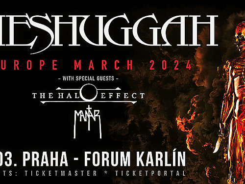 MESHUGGAH, THE HALO EFFECT, MANTAR - info