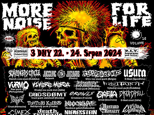 MORE NOISE FOR LIFE festival - info