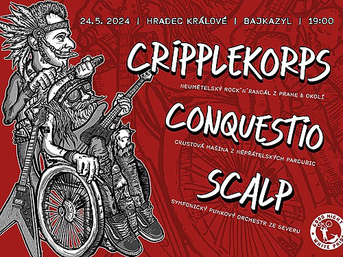 SCALP, CRIPPLEKORPS, CONQUESTIO/LUCIFER EFEKT - info