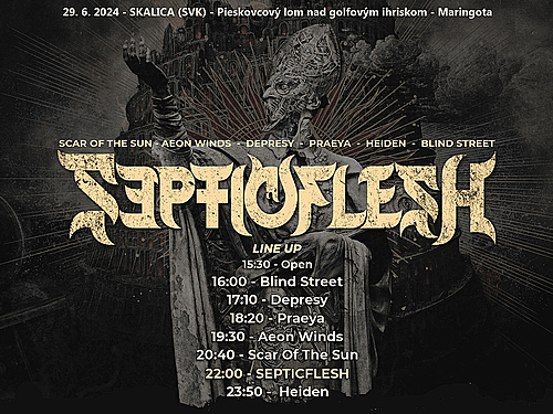 SEPTICFLESH, SCAR OF THE SUN a další - info