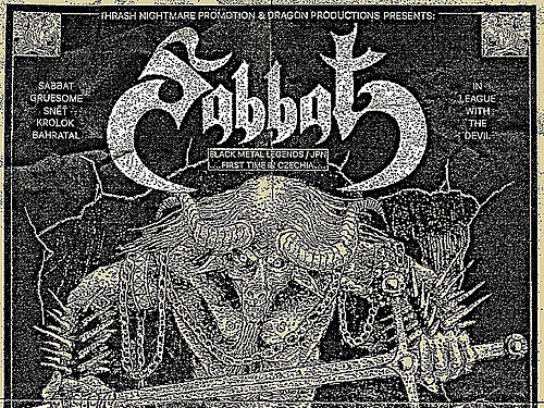 SABBAT, GRUESOME, SNĚŤ, KROLOK, BAHRATAL - info