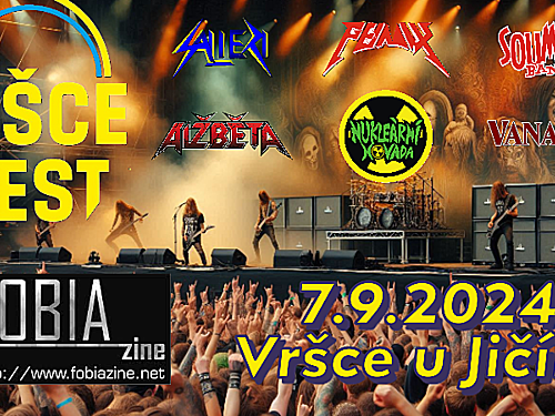 VRŠCE FEST 2024 – Pořádnej hudební festival slaví pět let - info