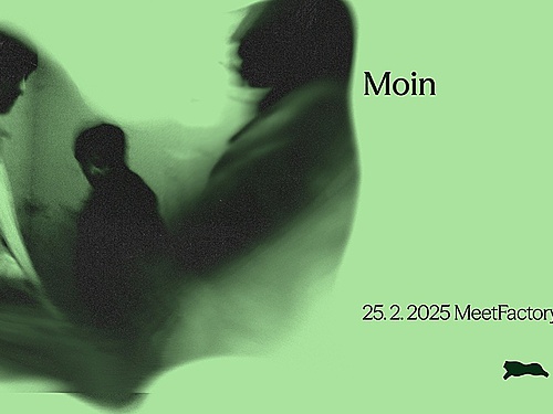 Posthardcorové trio MOIN rozezní MeetFactory - info