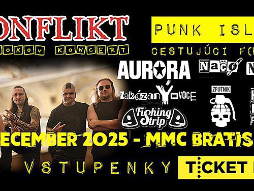 Československá punková legenda KONFLIKT oslaví  35. narozeniny s novým singlem na Punk Island Festu - info