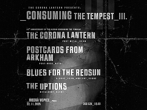 Oslavy k 10 letům debutu temně zádumčivých THE CORONA LANTERN budou plné hutnosti a atmosféry – info