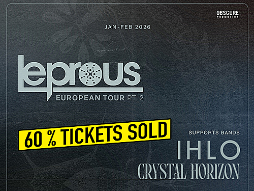 LEPROUS, IHLO, CRYSTAL HORIZON - info
