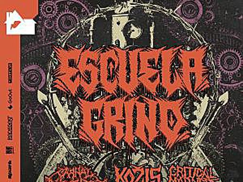 ESCUELA GRIND, CARNAL DIAFRAGMA, CRITICAL MADNESS, KOŽIS - info