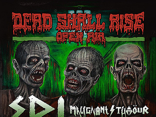 DEAD SHALL RISE open air 2026 - info