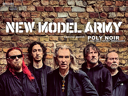 NEW MODEL ARMY, POLY NOIR - info