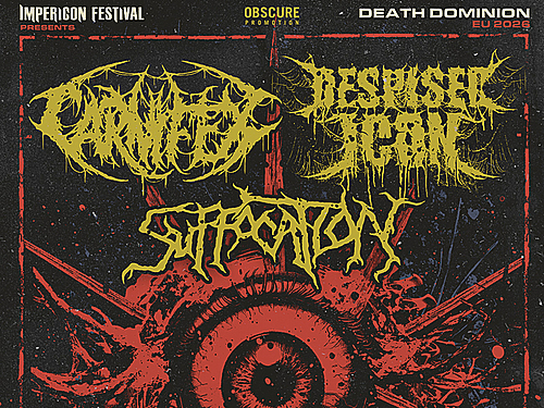 SUFFOCATION, DESPISED ICON, CARNIFEX, GUTRECTOMY - info